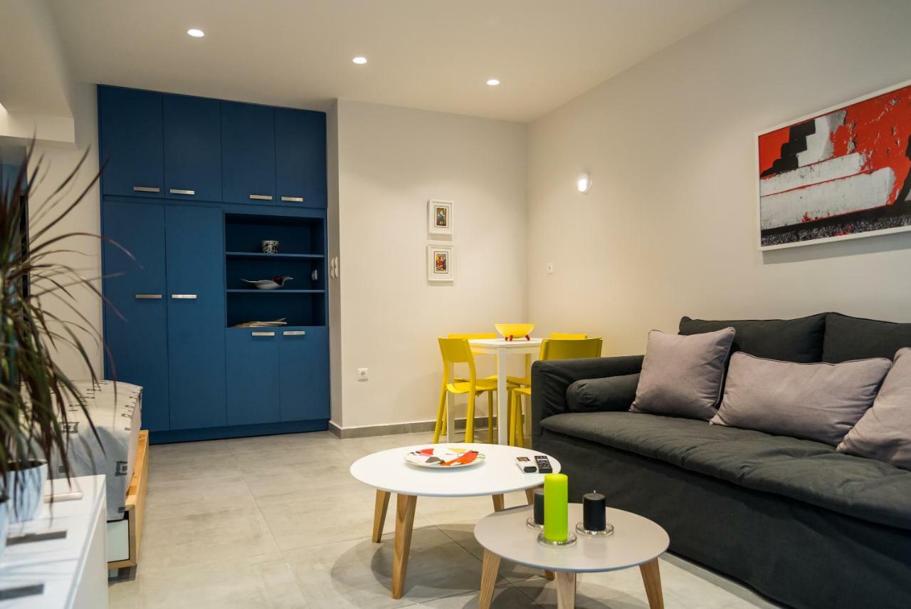 Central Cozy Studio With A Secret Garden Athene Buitenkant foto