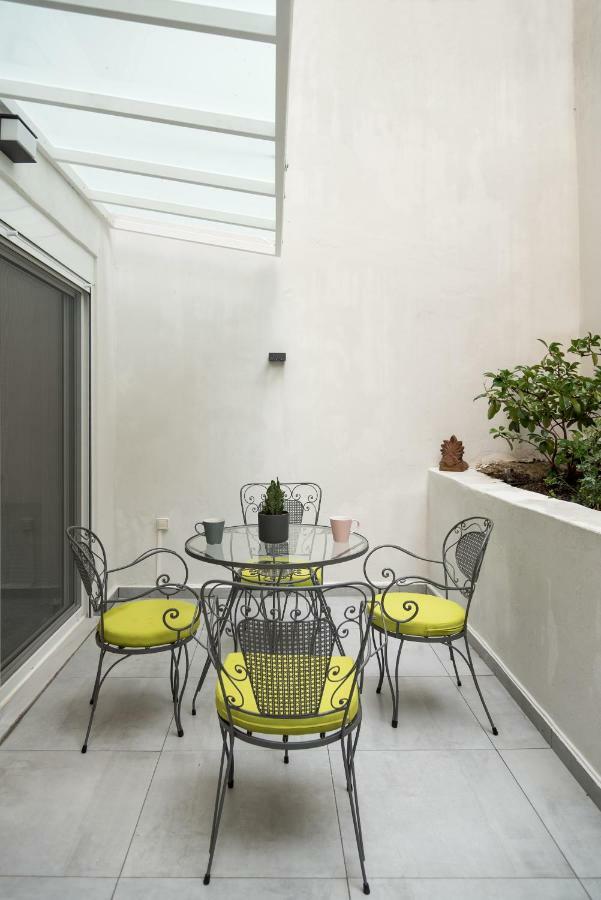 Central Cozy Studio With A Secret Garden Athene Buitenkant foto